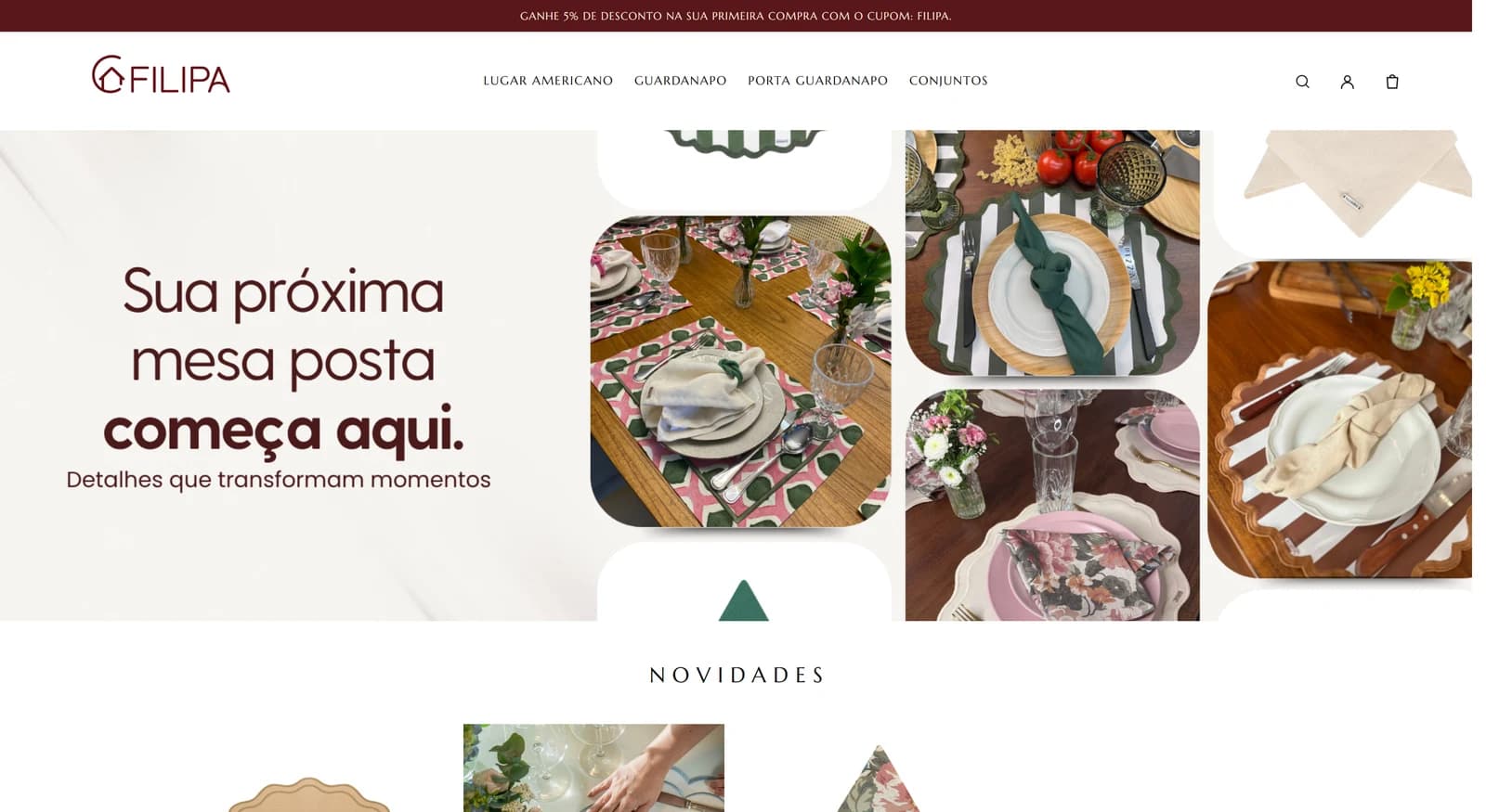 E-commerce Caza Filipa